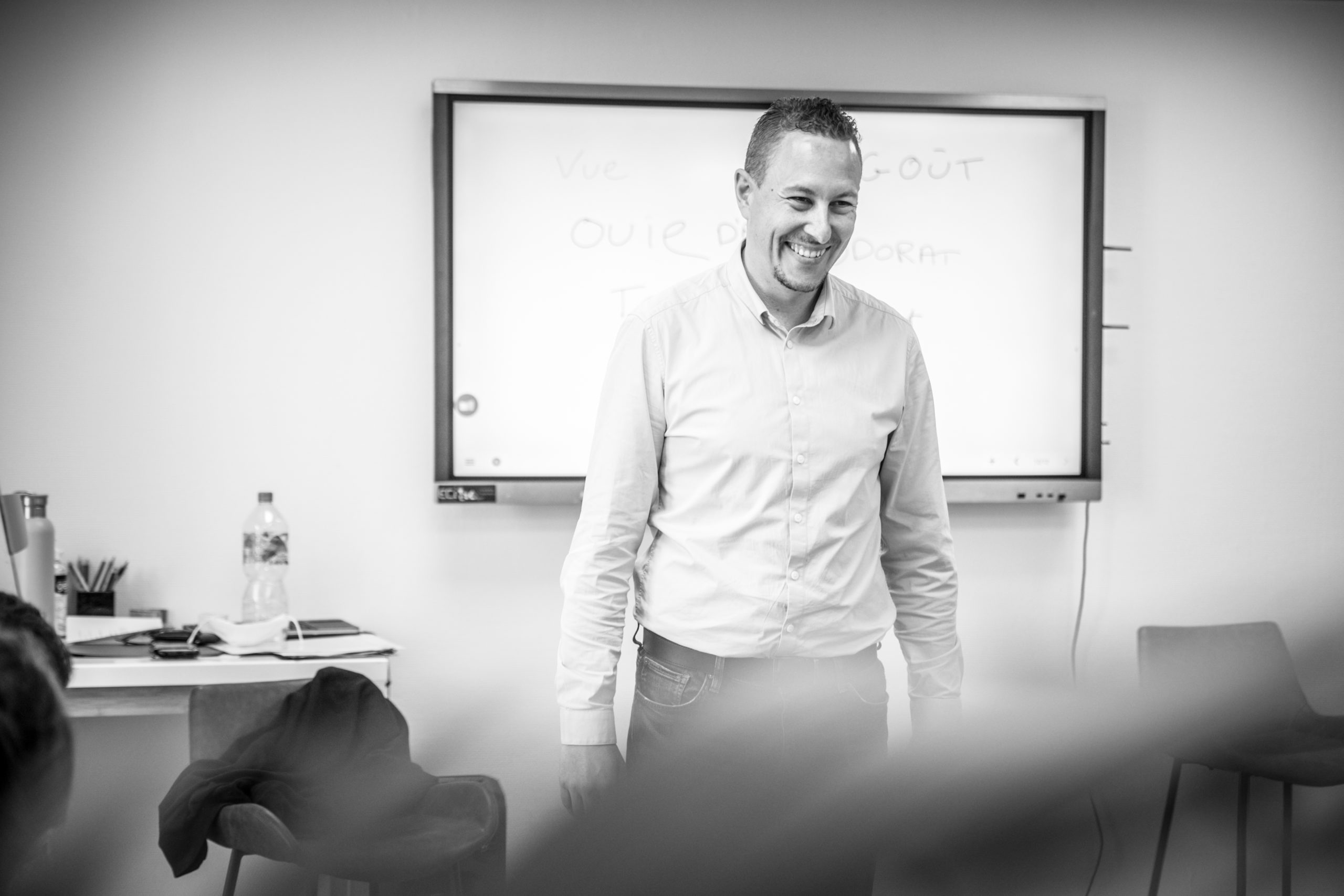 Gaël Korkeakoski en formation